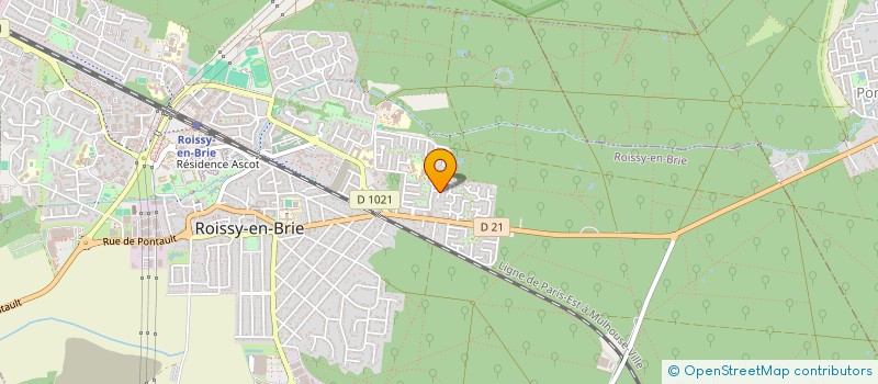 localisation de l'entreprise PALASE ROMI  ROISSY-EN-BRIE