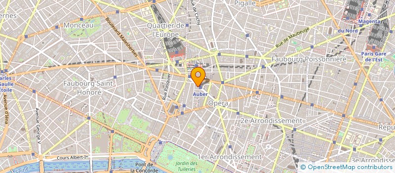 localisation de l'entreprise PALASI  PARIS