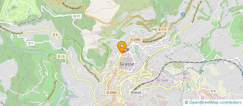localisation de l'entreprise PALATINE à GRASSE