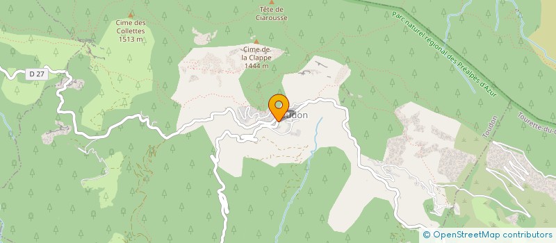 localisation de l'entreprise PALATINE  TOUDON