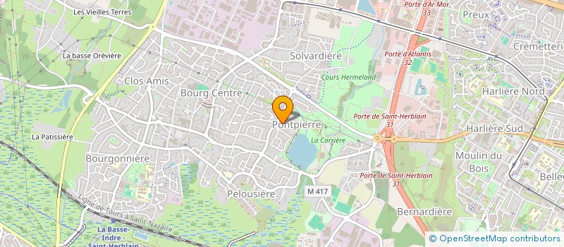 localisation de l'entreprise PALATO JEUX à SAINT-HERBLAIN