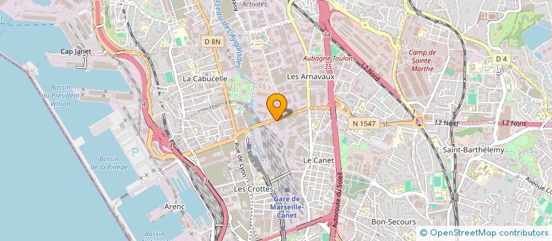 localisation de l'entreprise PALAUMA GLOBAL INVESTMENT à MARSEILLE