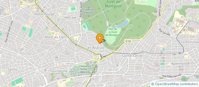 localisation de l'entreprise PALAURIC à LE HAVRE