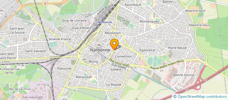 localisation de l'entreprise PALAUSSE IMMOBILIER  NARBONNE