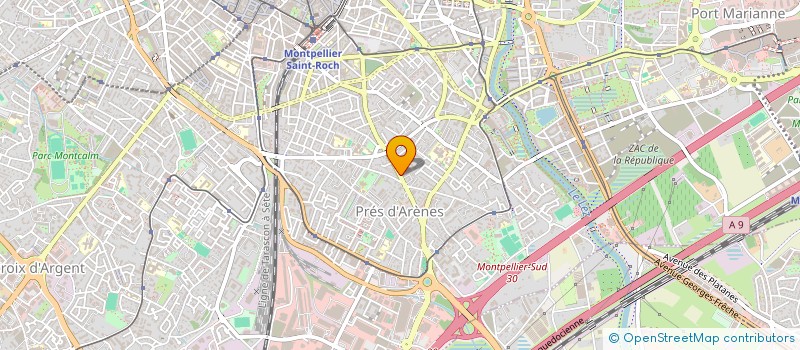 localisation de l'entreprise PALAVAS FOOD à MONTPELLIER