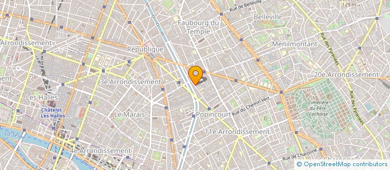 localisation de l'entreprise PALAZZO  PARIS