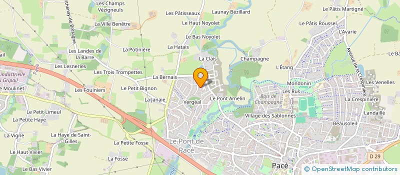 localisation de l'entreprise PALAZZO CAPITAL à PACE