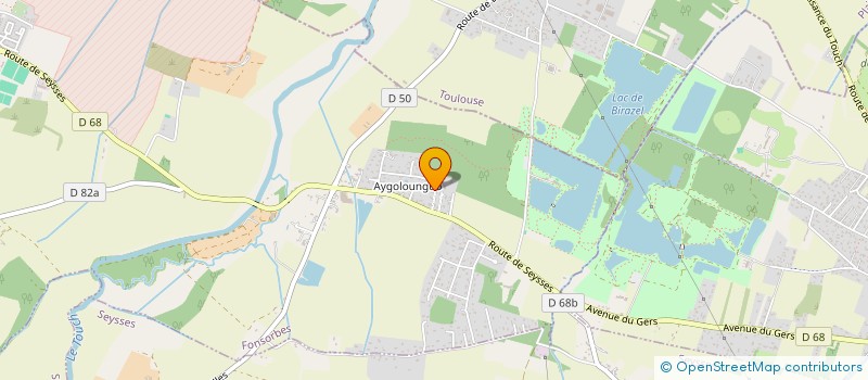 localisation de l'entreprise PALAZZO DEL MOVIMENTO  PLAISANCE-DU-TOUCH