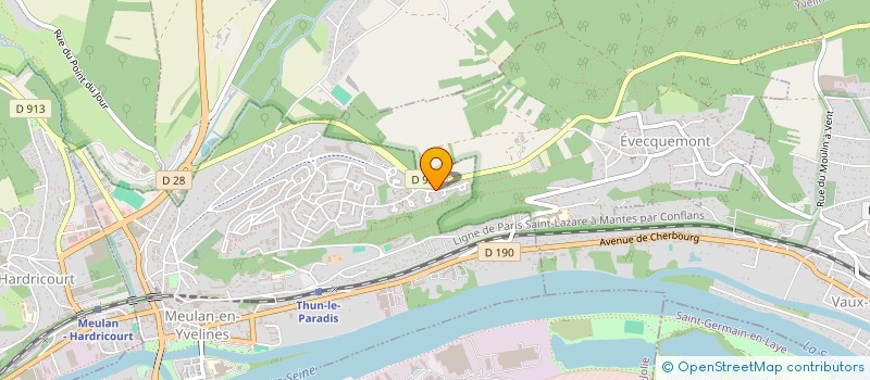 localisation de l'entreprise PALAZZOLO  MEULAN-EN-YVELINES