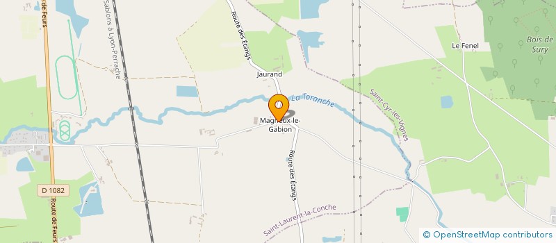 localisation de l'entreprise PALCAM  SAINT-LAURENT-LA-CONCHE