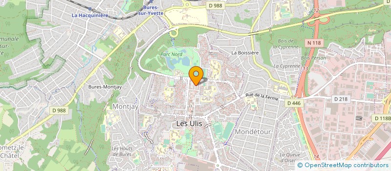 localisation de l'entreprise PALCE2SERVICES à LES ULIS