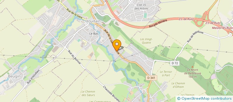 localisation de l'entreprise PALCHEM à HOUDAIN
