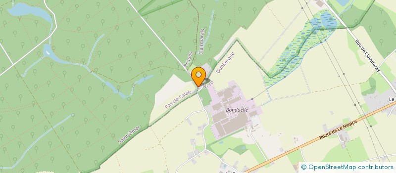 localisation de l'entreprise PALD  RENESCURE