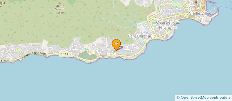 localisation de l'entreprise PALE à AJACCIO