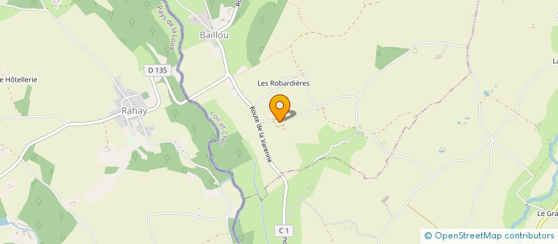 localisation de l'entreprise PALEA  BAILLOU