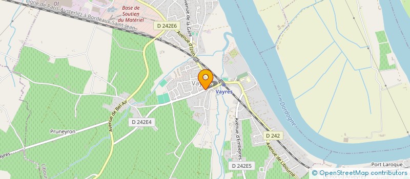 localisation de l'entreprise PALEAN  VAYRES