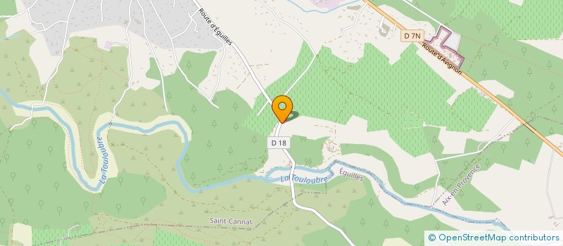 localisation de l'entreprise PALEGUI  SAINT-CANNAT