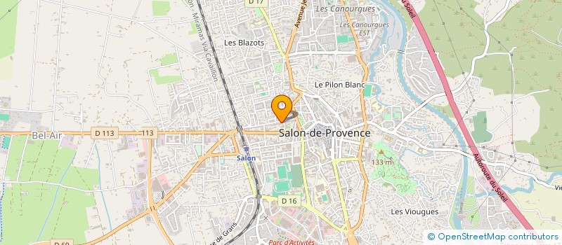 localisation de l'entreprise PALEIGHT  SALON-DE-PROVENCE