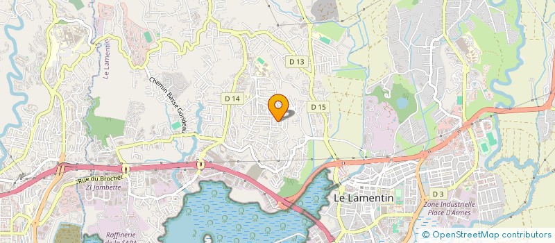 localisation de l'entreprise PALENA CARS à LE LAMENTIN