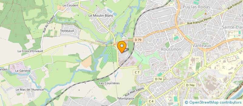 localisation de l'entreprise PALENNES à ISLE