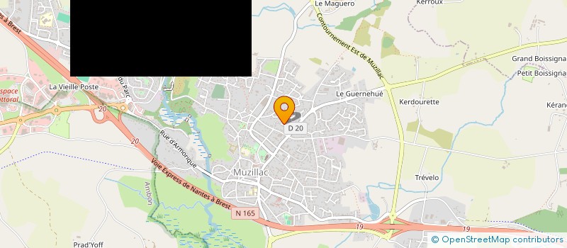 localisation de l'entreprise PALENQUE  MUZILLAC