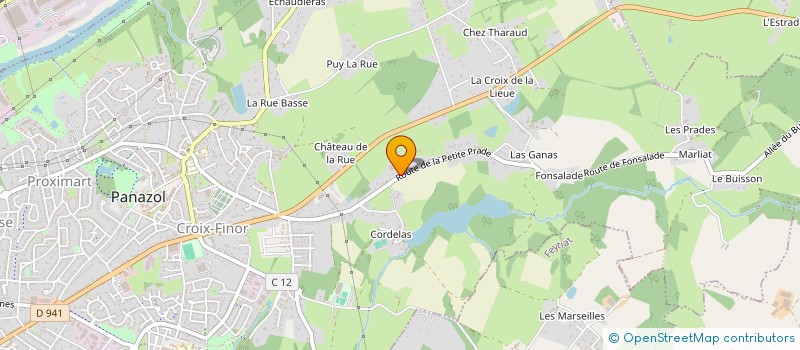 localisation de l'entreprise PALEO à PANAZOL