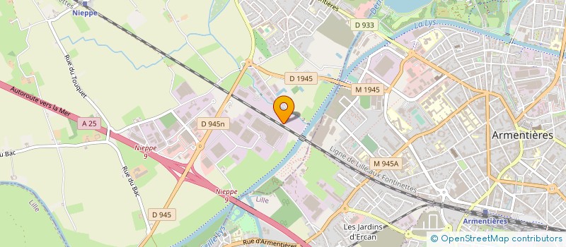 localisation de l'entreprise PALEO à NIEPPE