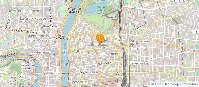 localisation de l'entreprise PALEORHODANIA à LYON