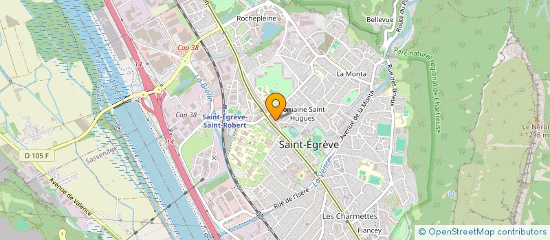 localisation de l'entreprise PALERMO à SAINT-EGREVE