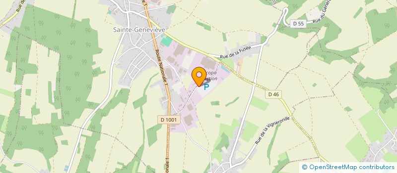 localisation de l'entreprise PALERO  NOVILLERS