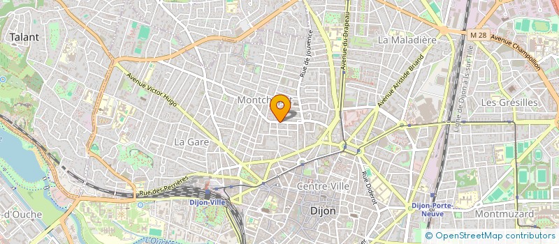 localisation de l'entreprise PALESTINE à DIJON