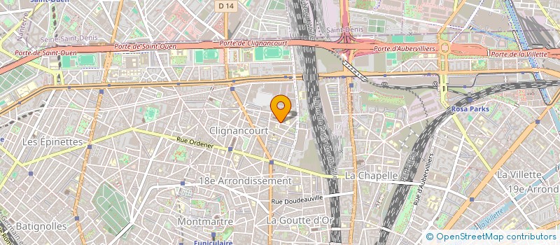 localisation de l'entreprise PALESTINE WITNESS  PARIS