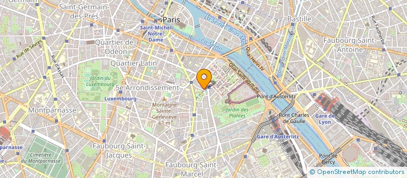 localisation de l'entreprise PALESTRA CLUBS à PARIS