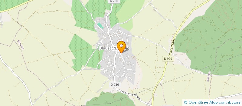 localisation de l'entreprise PALESTRO 7  BLAUZAC
