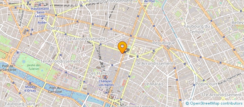 localisation de l'entreprise PALESTRO-BASFOUR  PARIS