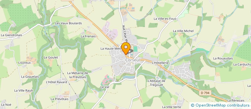 localisation de l'entreprise PALET CLUB LANGUENAN  LANGUENAN