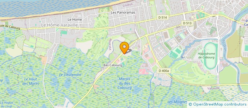 localisation de l'entreprise PALET DIVIN  CABOURG