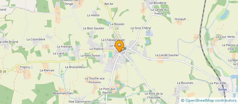 localisation de l'entreprise PALETS CLUB DINGEEN  DINGE