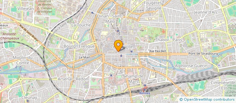 localisation de l'entreprise PALETTE ART  RENNES