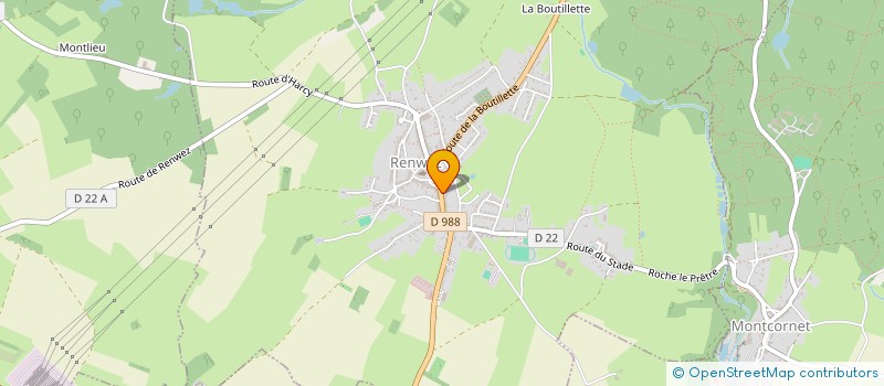 localisation de l'entreprise PALETTE BEAUTE EURL à RENWEZ