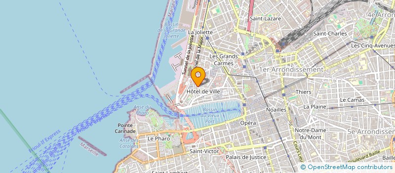 localisation de l'entreprise PALETTE WORLD à MARSEILLE