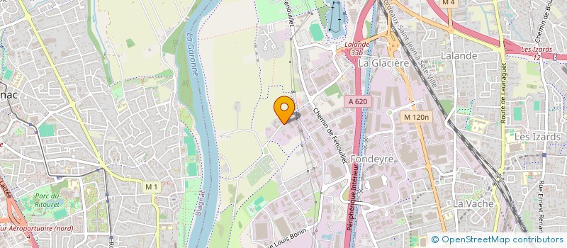 localisation de l'entreprise PALETTES 31 à TOULOUSE