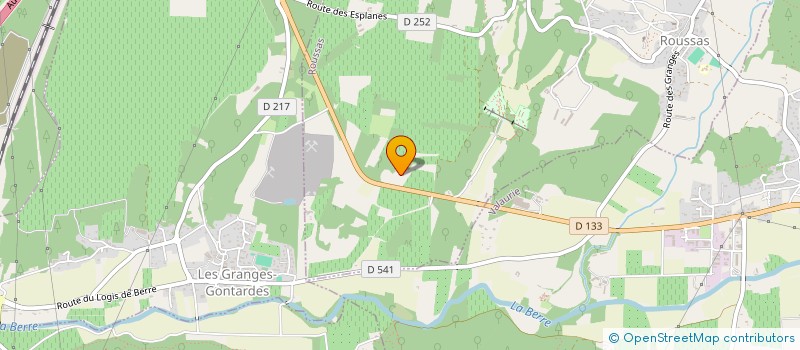 localisation de l'entreprise PALETTES DU TRICASTIN à ROUSSAS