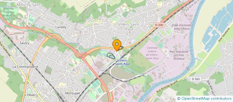 localisation de l'entreprise PALETTES RAPID à VILLERS-SAINT-PAUL