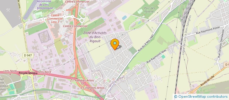 localisation de l'entreprise PALETTES REPARATION SERVICES NORD  ANNAY