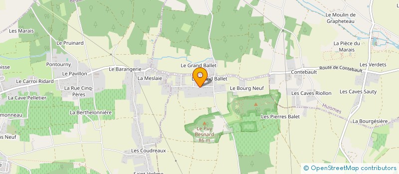 localisation de l'entreprise PALEV IMMO  CHINON