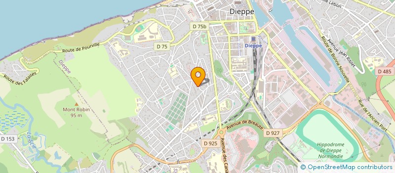 localisation de l'entreprise PALFRAY SARL à DIEPPE