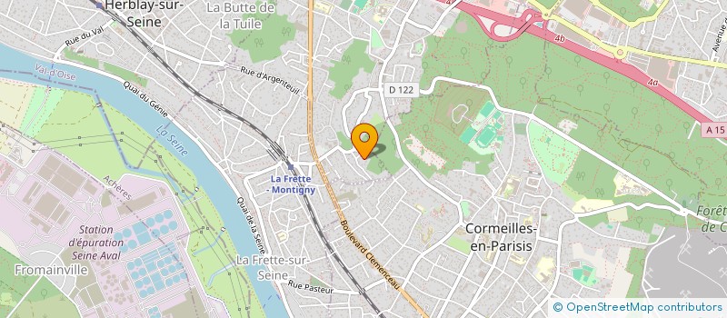 localisation de l'entreprise PALHAIS  MONTIGNY-LES-CORMEILLES