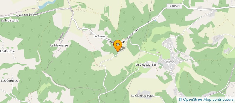 localisation de l'entreprise PALI à BRANTOME EN PERIGORD