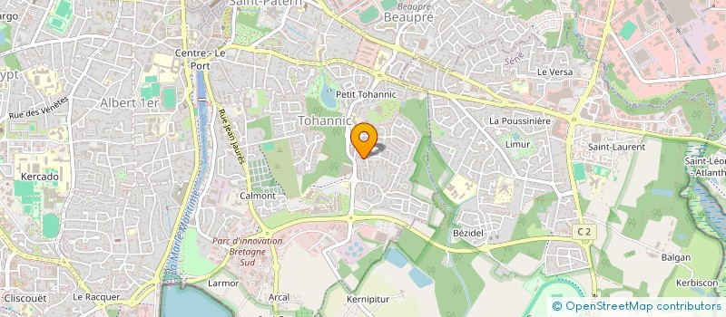 localisation de l'entreprise PALICOT à VANNES